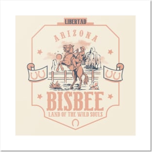 Bisbee Arizona wild west town Posters and Art